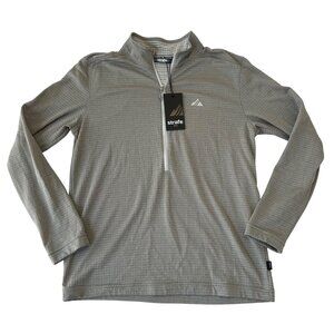 Strafe Mens Basecamp Half-Zip Polartec Fleece Lightweight Sweatshirt NWT Size S